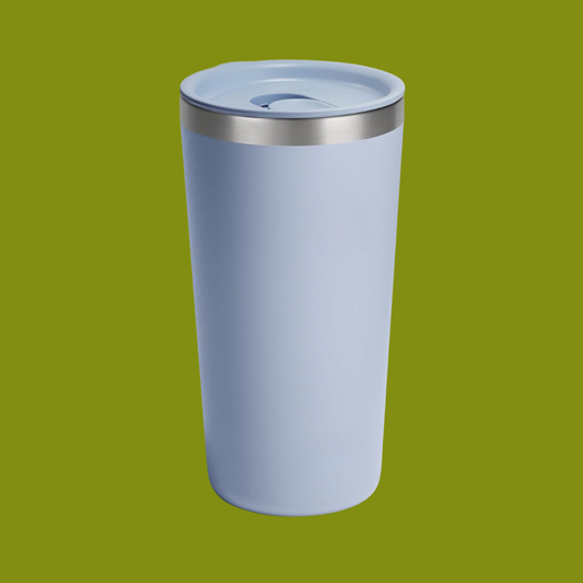 Blue Morning Coffee Relaxing Travel Stainless Steel Coffee Cup