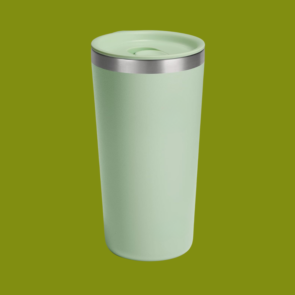 Green Outdoor Adventure Durable Hiking Stainless Steel Coffee Cup